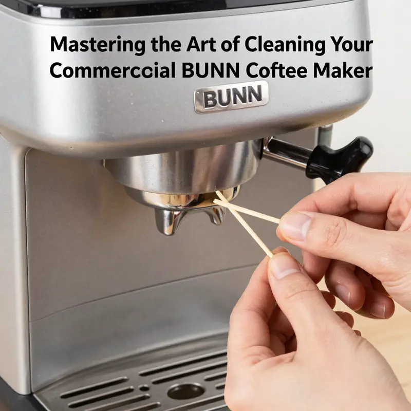 Descaling a BUNN coffee maker ensures optimal performance by removing mineral buildup.
