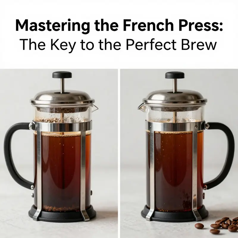 Understanding the ideal coffee-to-water ratio for French press brewing.