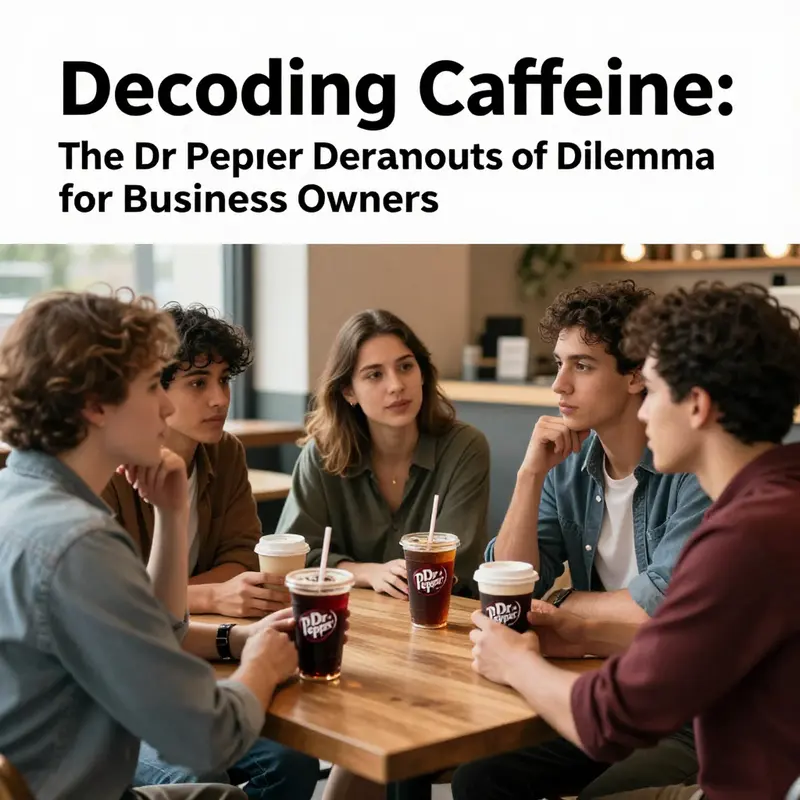 Examining the caffeine content in Dr Pepper and its health implications.