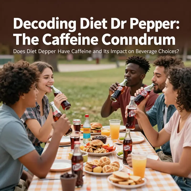 Diet Dr Pepper is caffeine-free, making it a versatile choice for health-conscious consumers.