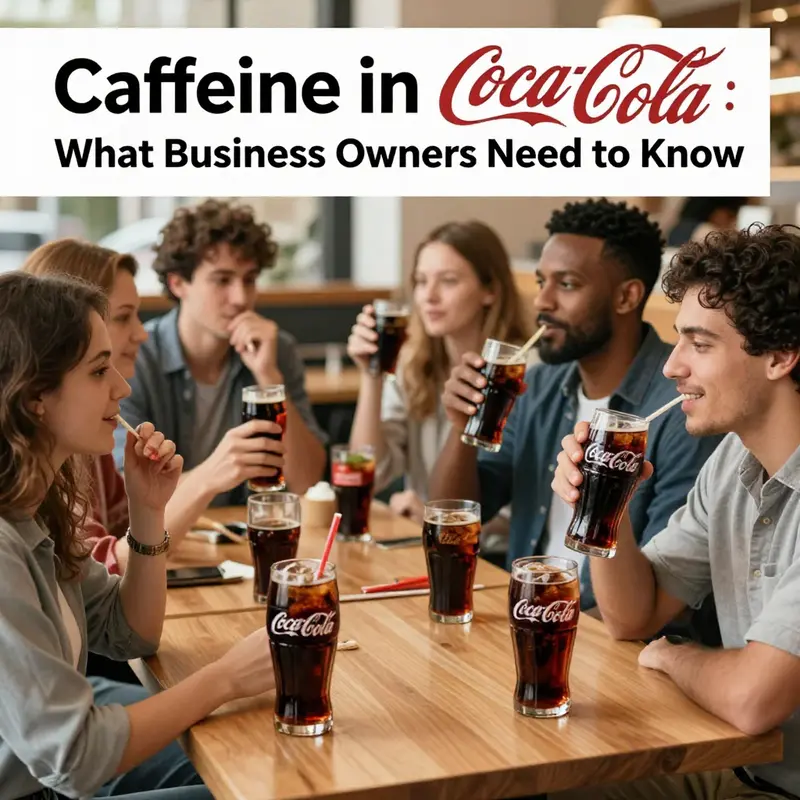 Coca-Cola: Understanding its caffeine levels with a side measurement of caffeine content.
