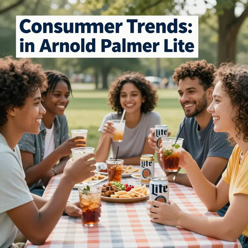 An overview of the Arnold Palmer Lite beverage, highlighting its refreshing appearance.