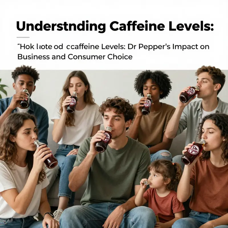 Caffeine levels displayed on both regular and Zero Sugar Dr Pepper variants.