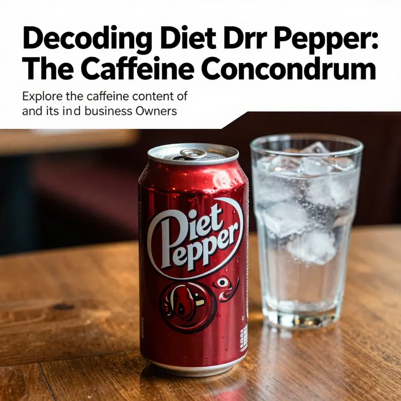 A cold can of Diet Dr Pepper alongside an ice-cold glass, symbolizing refreshing beverage options.