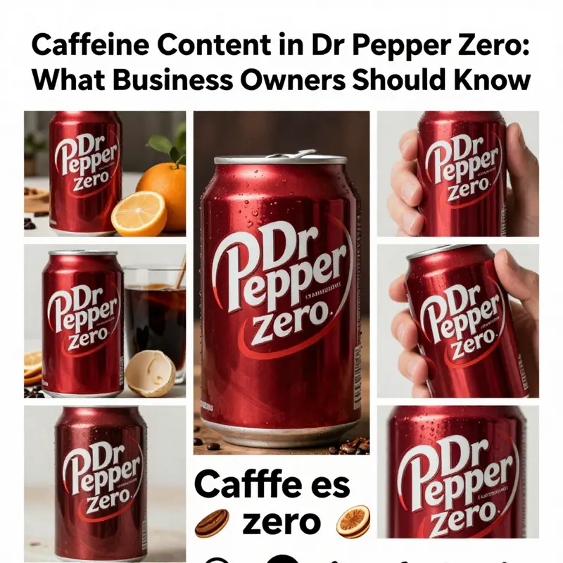 A visually appealing cover collage featuring Dr Pepper Zero with healthy lifestyle elements highlighting its appeal.