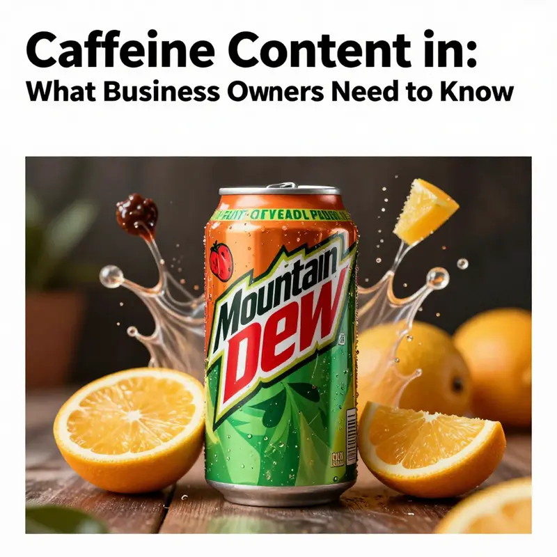 An eye-catching visual of a Mountain Dew can amidst dynamic imagery symbolizing energy and vitality.