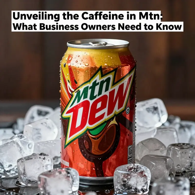 A chilled can of Mountain Dew on ice showcasing its refreshing qualities.