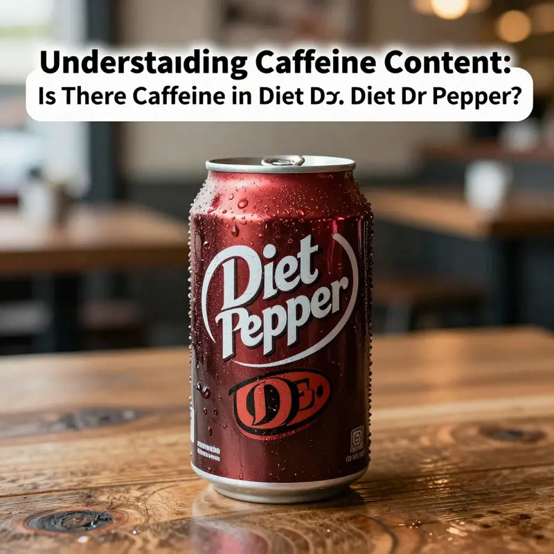 Diet Dr Pepper offers a moderate caffeine content, catering to consumers who desire a flavorful yet stimulating beverage.