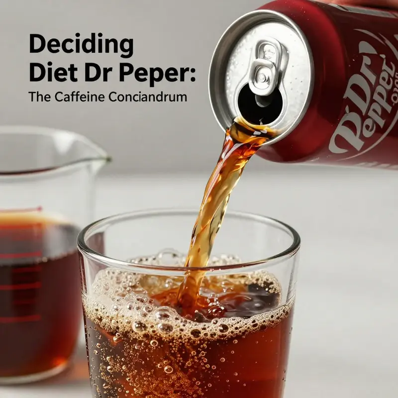 Diet Dr Pepper is caffeine-free, making it a versatile choice for health-conscious consumers.