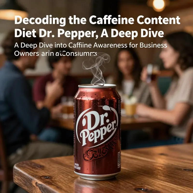 A can of Diet Dr. Pepper in front of a blurred background of people enjoying a gathering, symbolizing its social appeal.