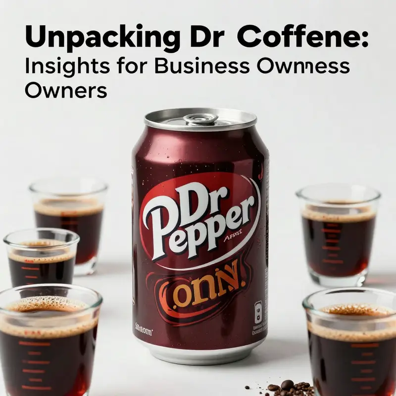 Understanding the caffeine content of Dr Pepper provides foundational insights for industry stakeholders.
