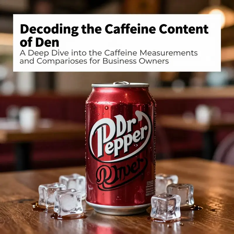 A chilled can of Dr Pepper on ice, set in a welcoming dining environment.