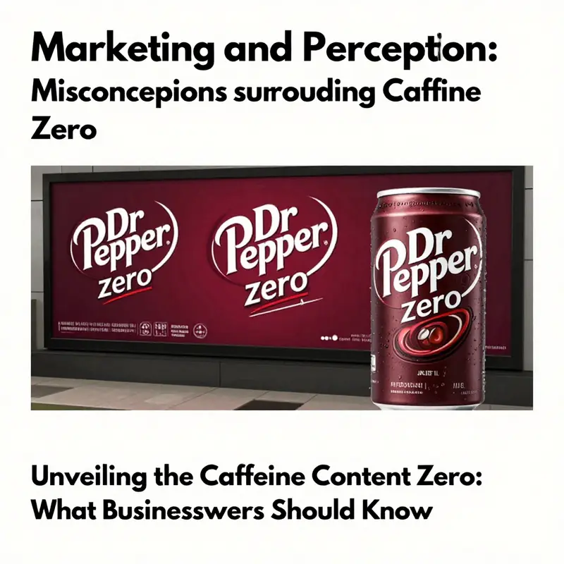 Understanding caffeine content: Dr Pepper Zero as a moderate caffeine option.