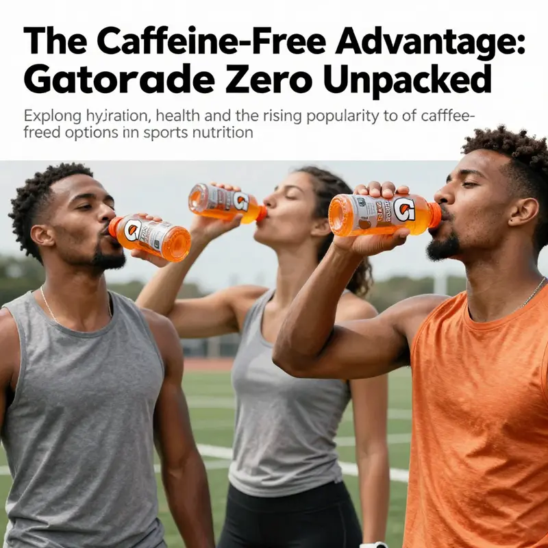 Athletes in action, hydrating with Gatorade Zero, highlighting its role in sports and exercise.