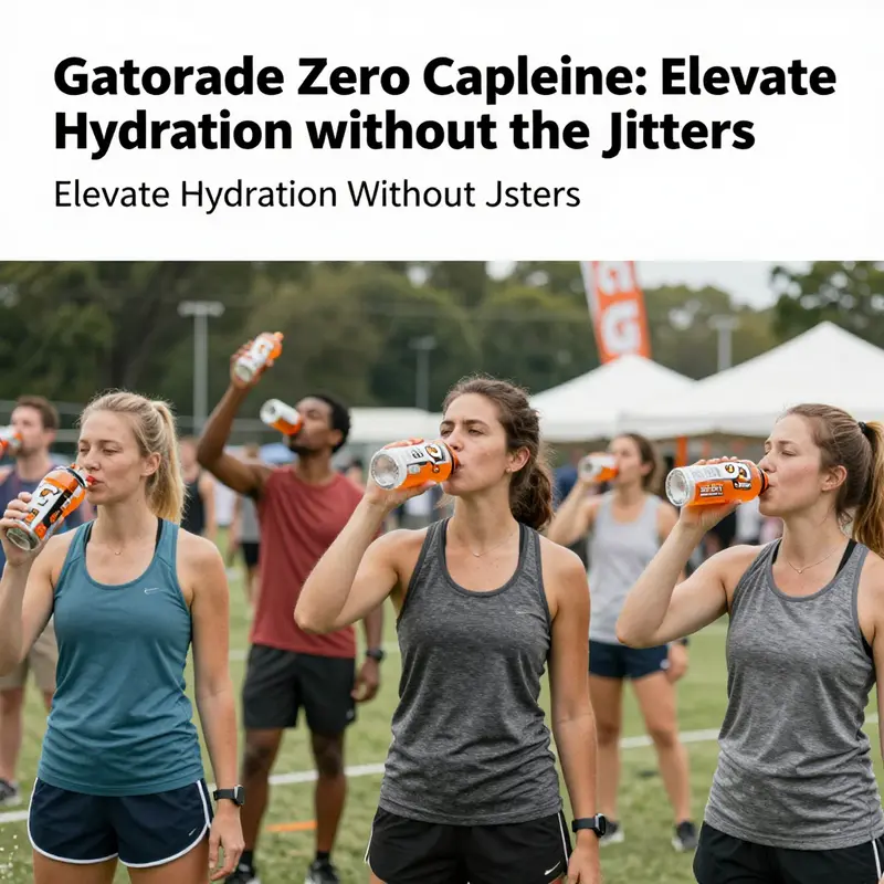 An overview of Gatorade Zero’s ingredients and nutritional profile.