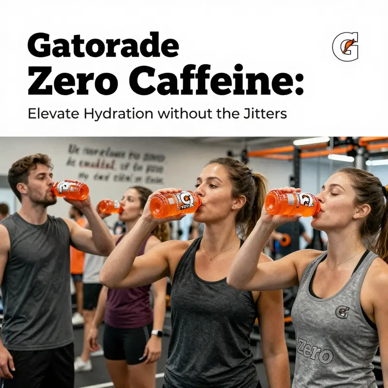 An overview of Gatorade Zero’s ingredients and nutritional profile.