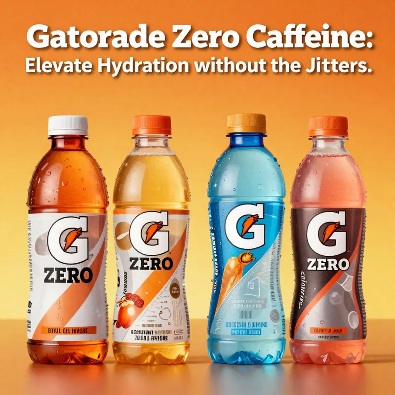 An overview of Gatorade Zero’s ingredients and nutritional profile.