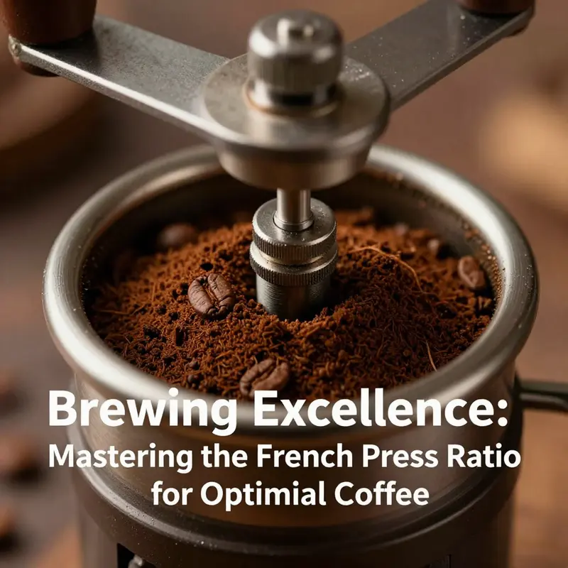 Measuring coffee and water accurately for the perfect French press ratio.