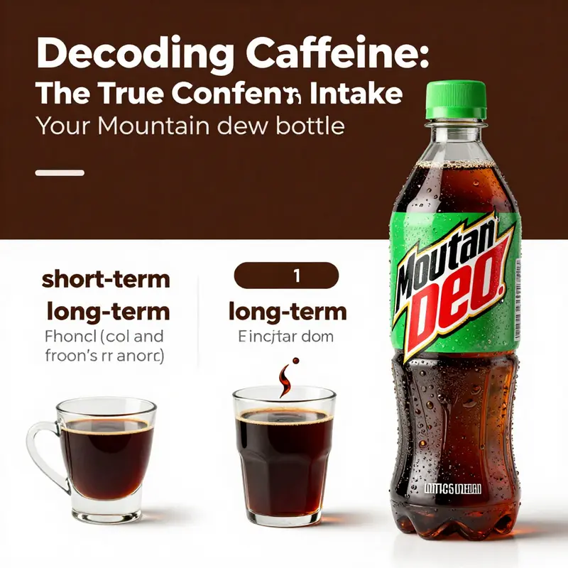 A 20-ounce bottle of Mountain Dew showcasing its bright green color, symbolizing its popularity.