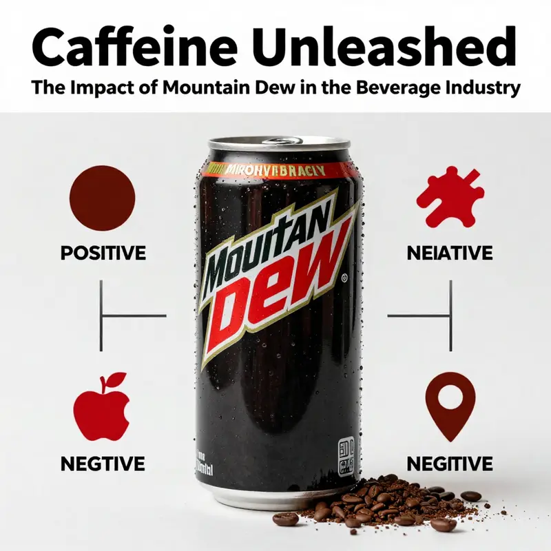 The historical evolution of Mountain Dew, highlighting significant branding and product development milestones.