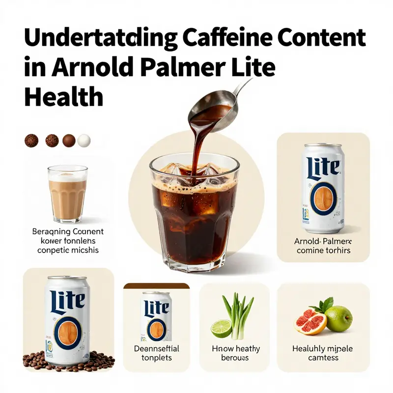 An overview of the Arnold Palmer Lite beverage, highlighting its refreshing appearance.