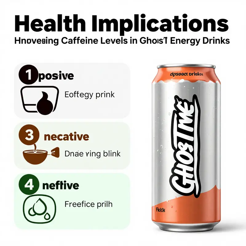 Detailed view of GHOST Energy Drink can focusing on caffeine content and flavor.