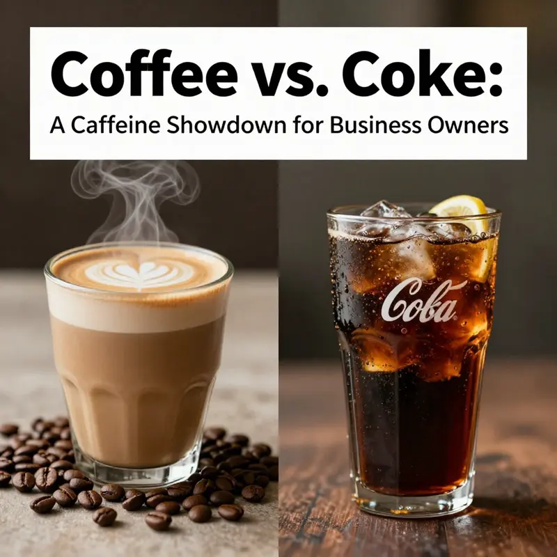 Detailed caffeine levels in coffee versus Coke, highlighting significant differences.