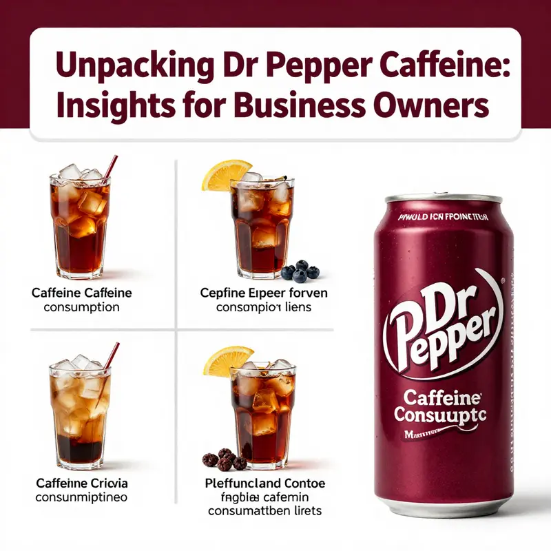 Understanding the caffeine content of Dr Pepper provides foundational insights for industry stakeholders.