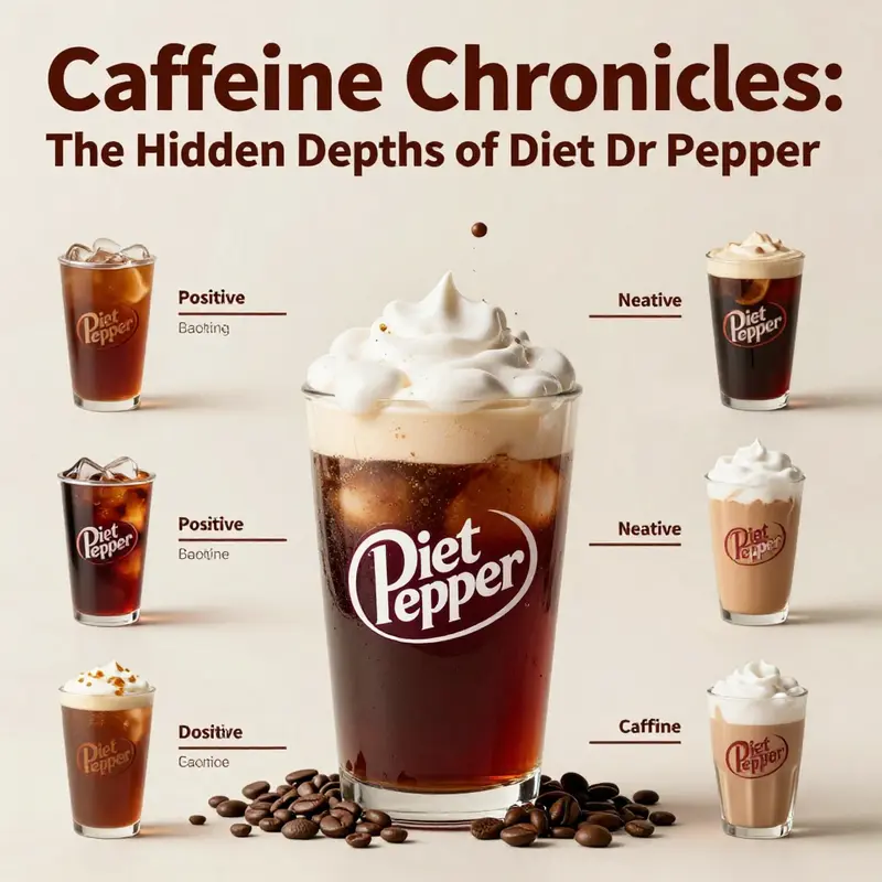 A detailed look at the caffeine content in Diet Dr Pepper, highlighting its unique attributes.