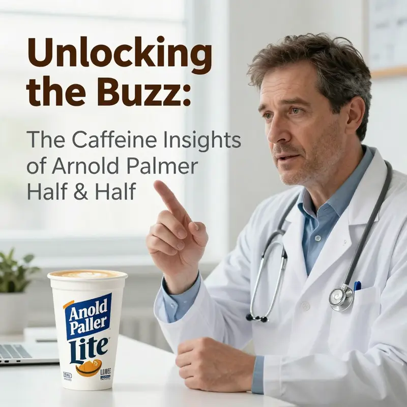 Exploring the caffeine content in Arnold Palmer Half & Half Lite.