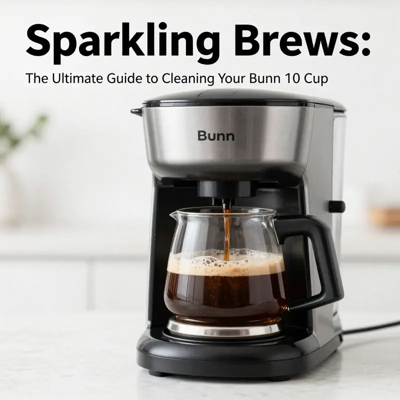 Essential supplies for cleaning your Bunn NHBX-B coffee maker.