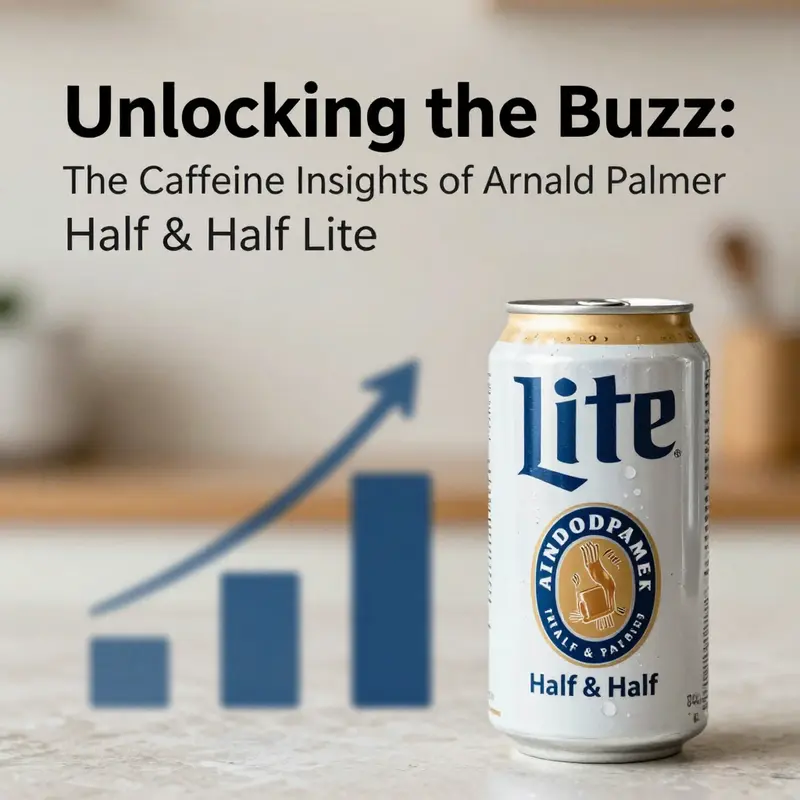 Exploring the caffeine content in Arnold Palmer Half & Half Lite.