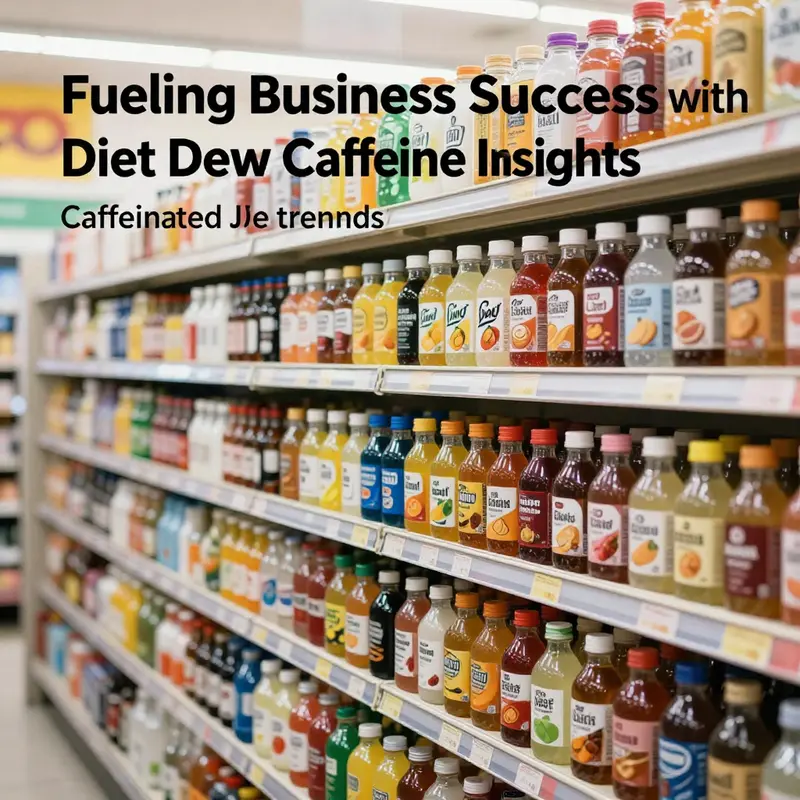 Comparative caffeine content of Diet Mountain Dew and other beverages.