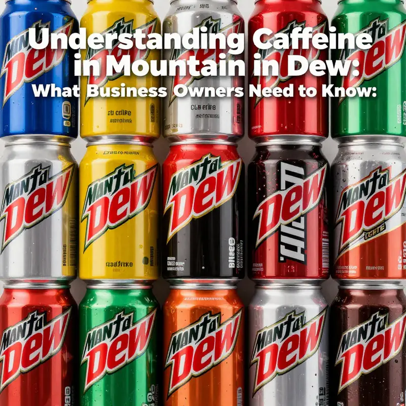 Exploring the diverse varieties of Mountain Dew and their caffeine content.