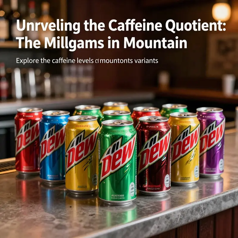 A collection of colorful Mountain Dew cans beautifully arranged, showcasing their appealing design and flavor diversity.