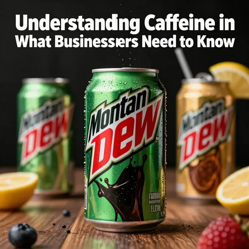 An exciting depiction of a Mountain Dew can, symbolizing the refreshing qualities of the drink.