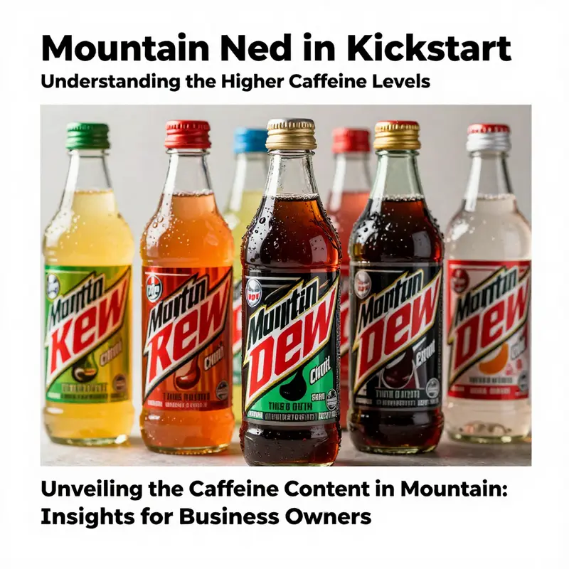 An analysis of the caffeine content in a standard Mountain Dew can.