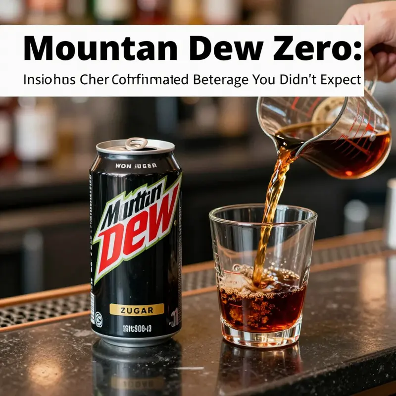 Caffeine content in Mountain Dew Zero Sugar is noteworthy for both consumers and business owners.