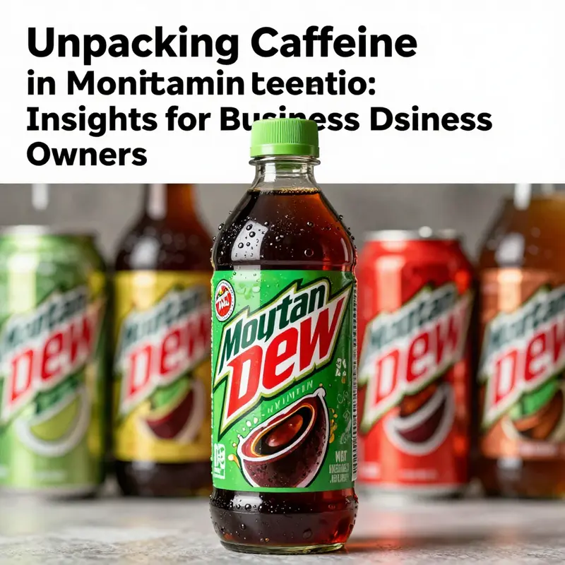 A colorful collage of Mountain Dew flavors showcasing its diverse offerings.