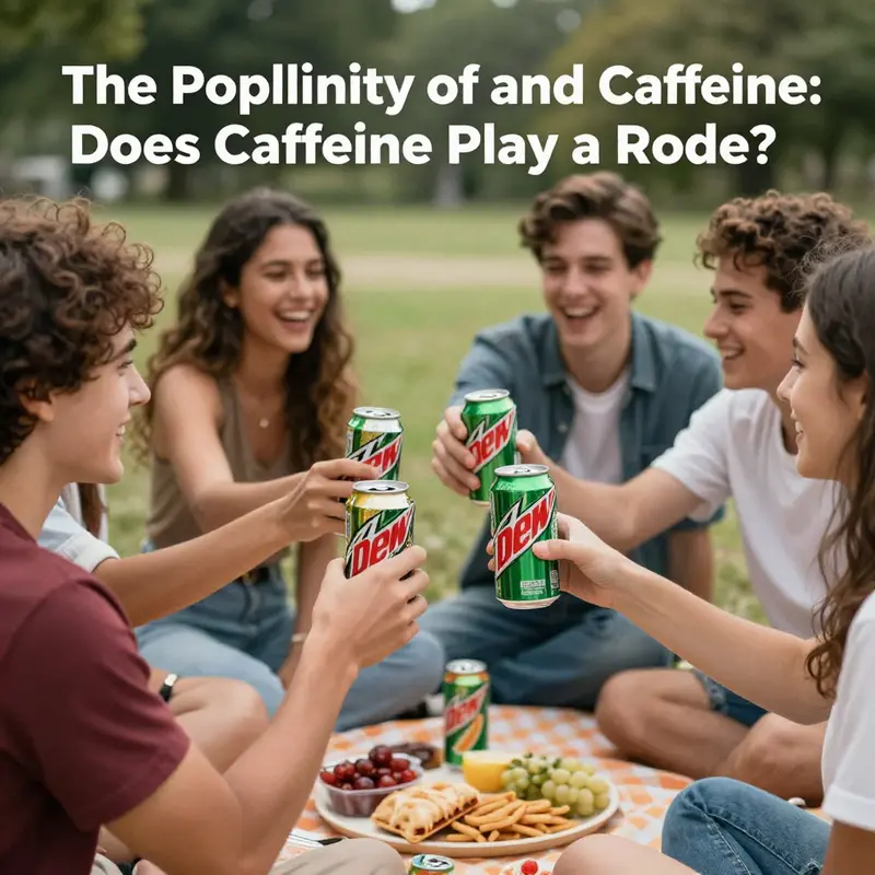 Exploring the caffeine content in Mountain Dew reveals its significance in attracting consumers.
