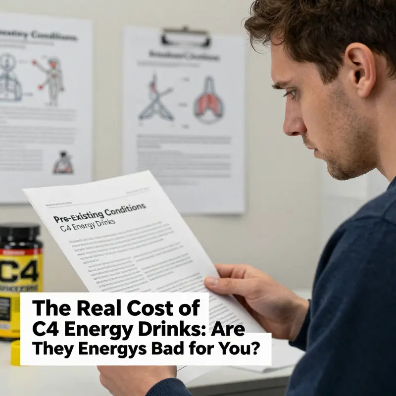 Business owners evaluating the health risks linked to C4 Energy Drinks.