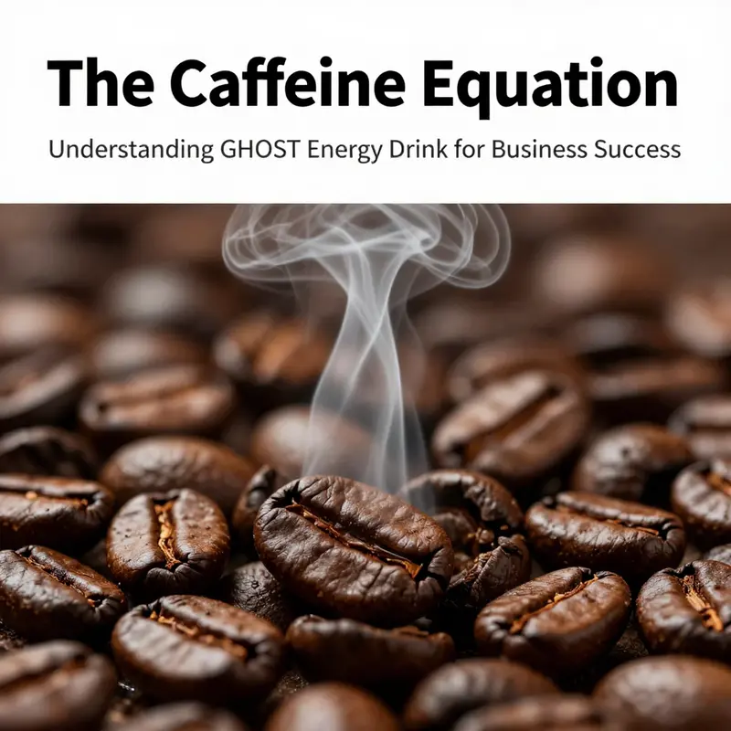 GHOST Energy Drink can emphasizing its significant caffeine content.