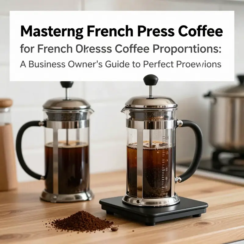 Exploring the crucial 1:15 coffee-to-water ratio for brewing French press coffee.