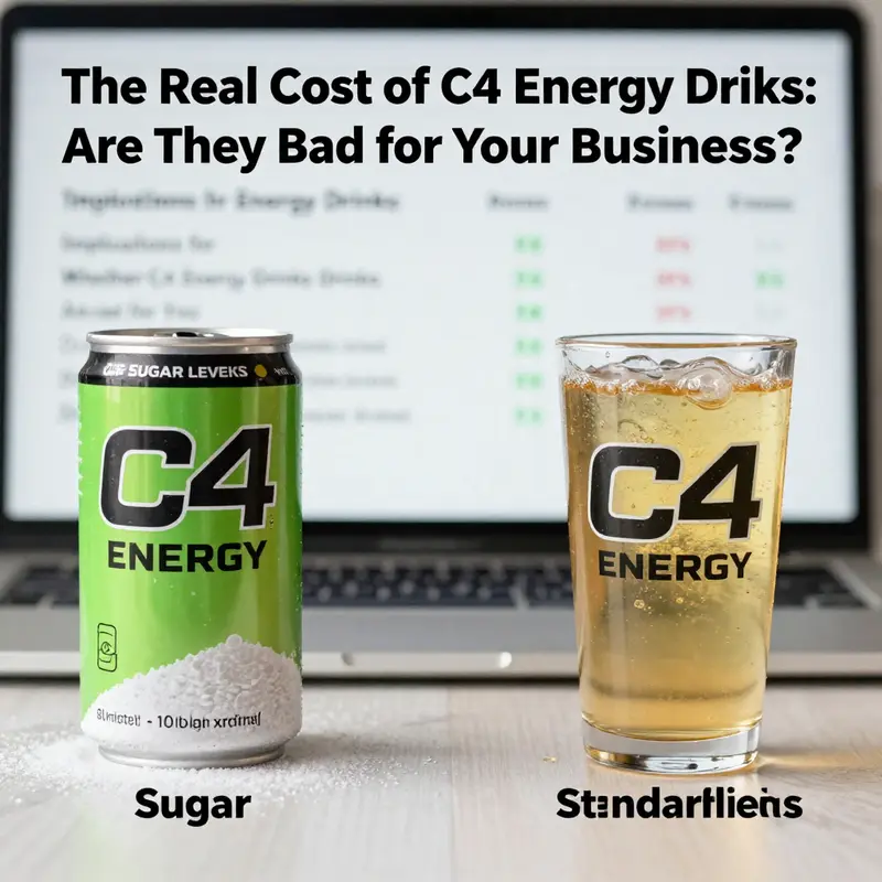 Business owners evaluating the health risks linked to C4 Energy Drinks.
