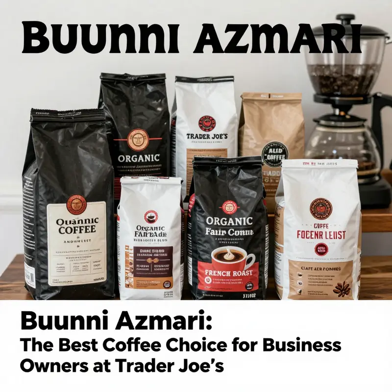 Buunni Azmari 阿兹马里 mixed coffee, the top recommendation from Trader Joe’s.