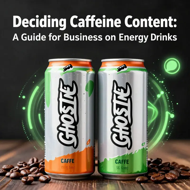 Understanding the caffeine content in GHOST Energy Drinks through graphical representation.