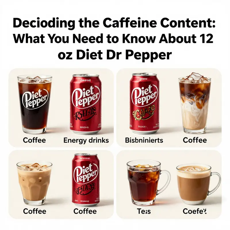 An analytical look at the caffeine content in a can of Diet Dr Pepper.