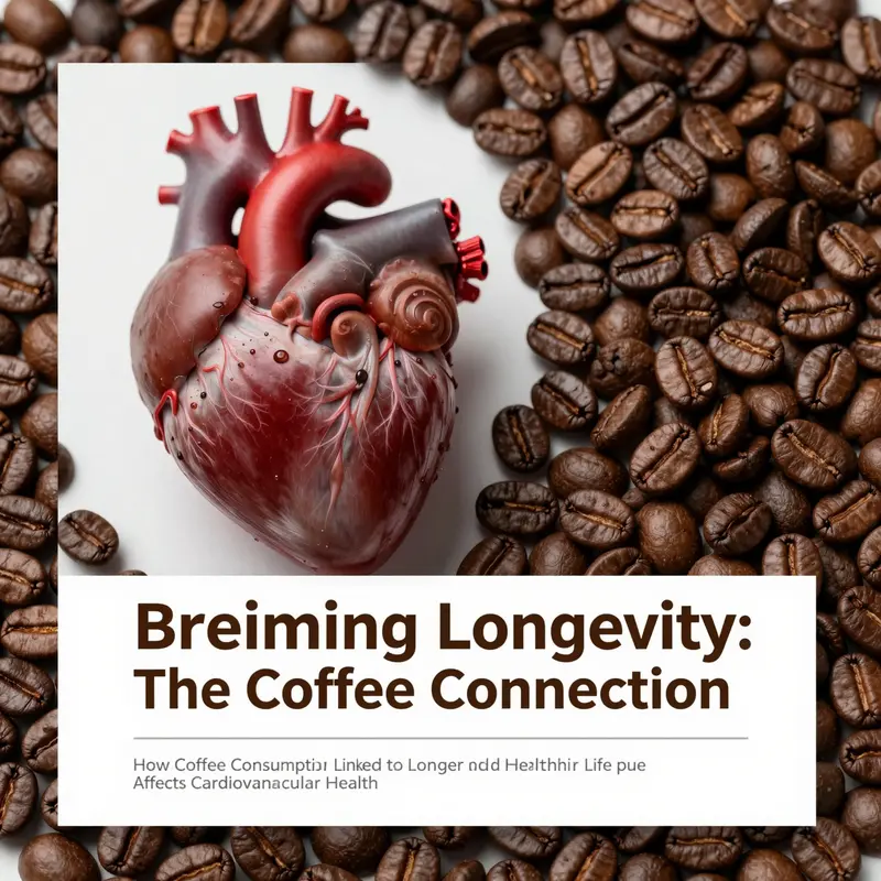 Epidemiological studies show a clear relationship between moderate coffee consumption and longevity.