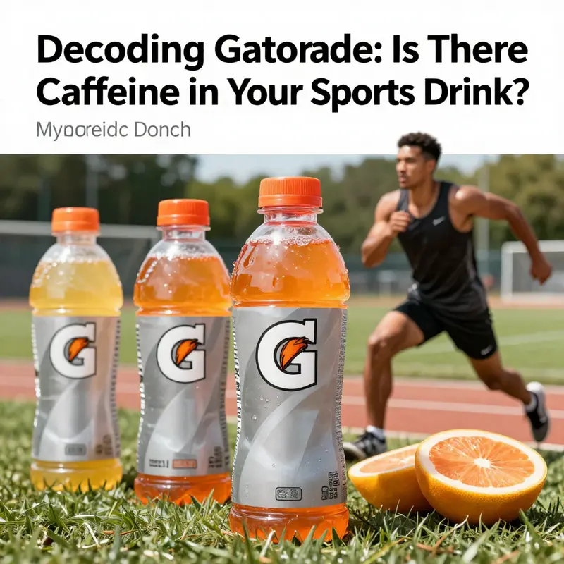 A lively cover visual depicting Gatorade in a dynamic sports setting, illustrating its role in athletic performance.