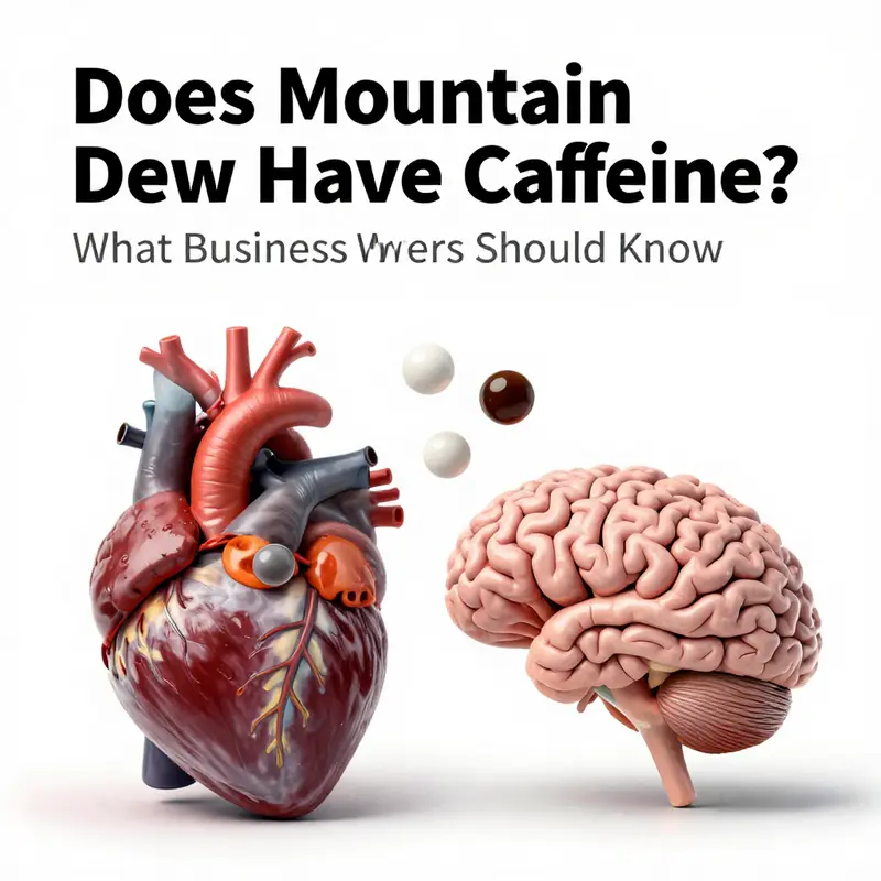 Mountain Dew’s high caffeine content is an important factor for consumers and businesses.